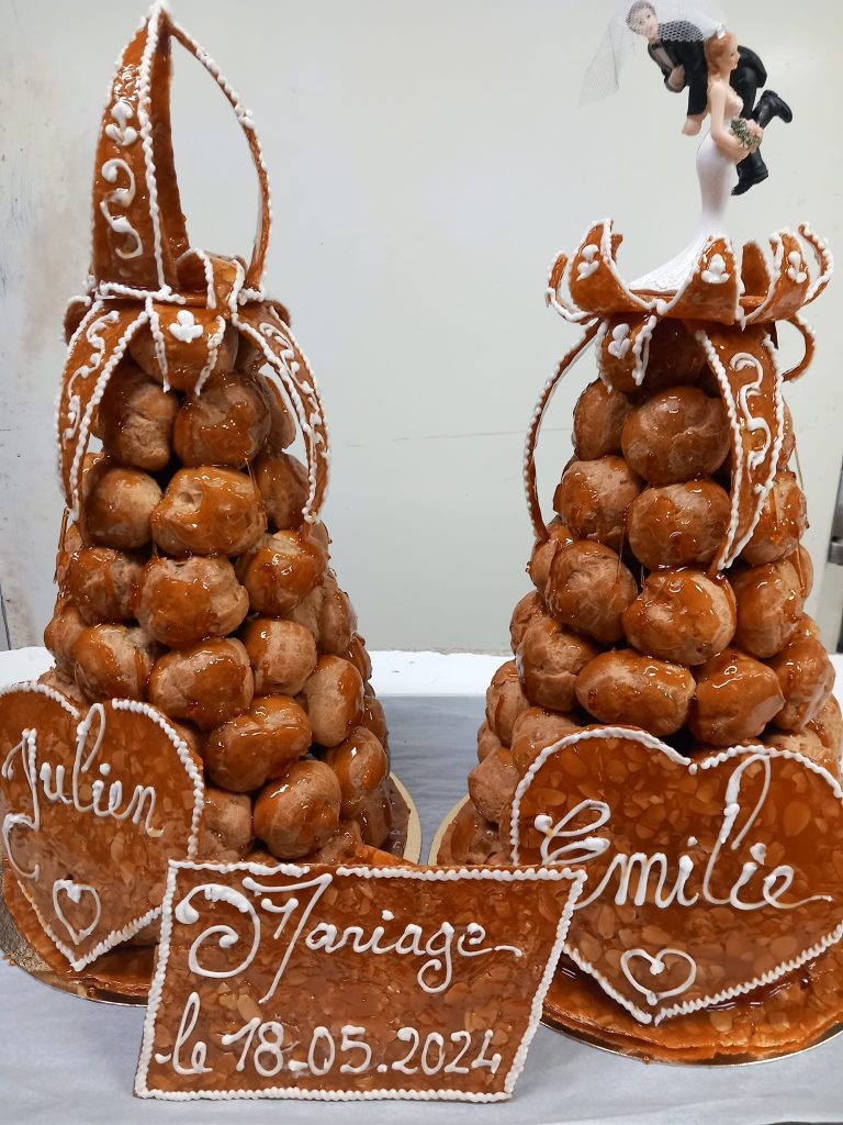 pièce montée choux pour mariage
