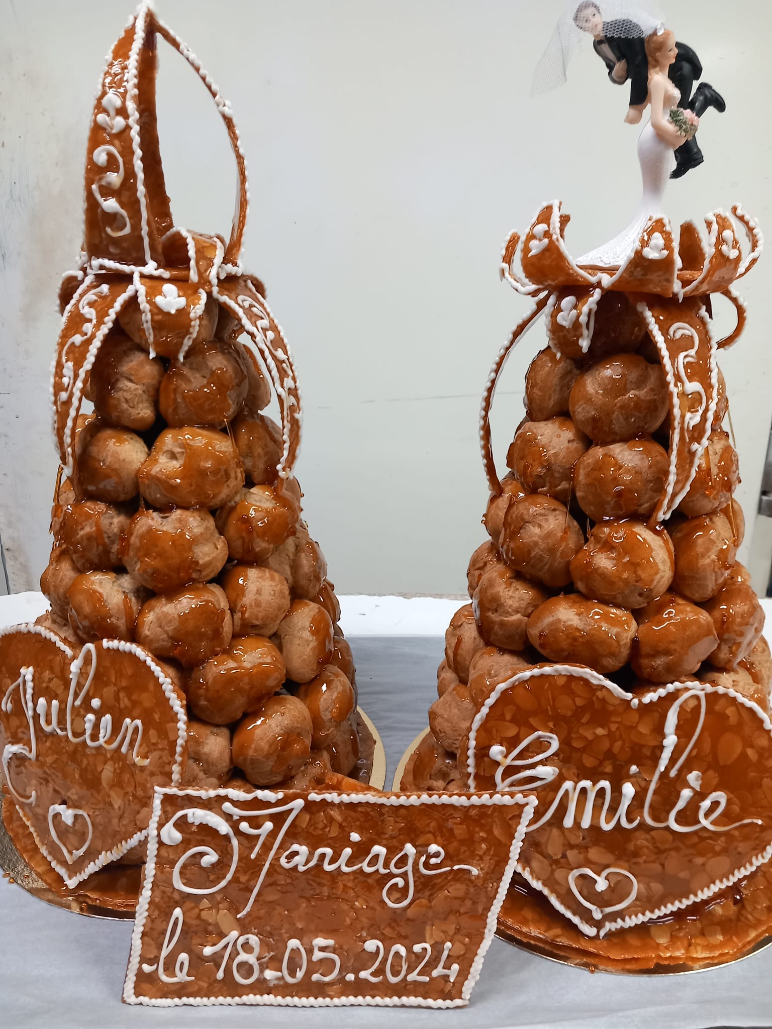 pièce montée choux pour mariage