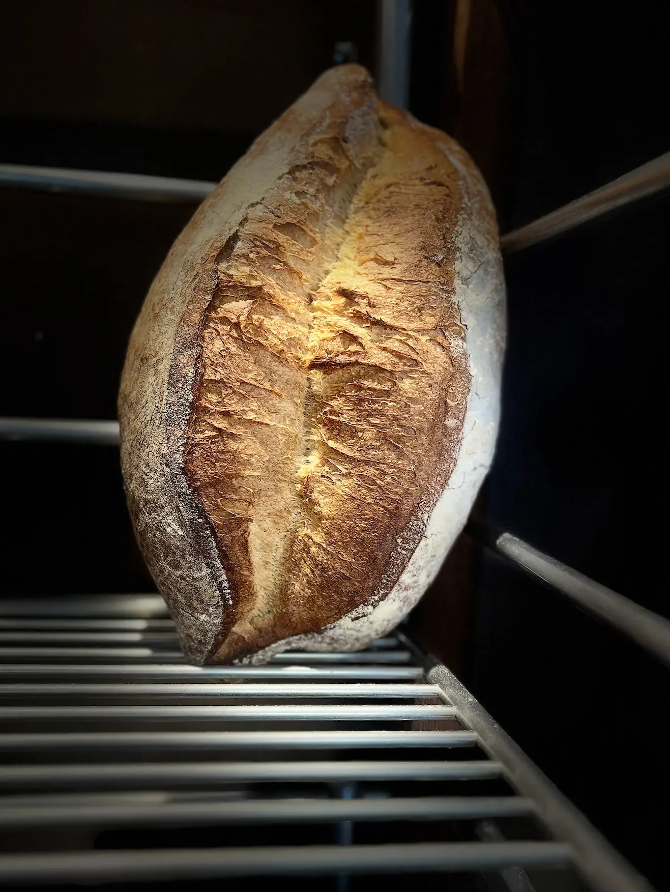 beau pain sur l'étalage
